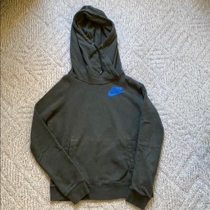 Nike women’s forest green hoodie size medium